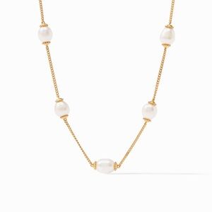 NWOT Julie Vos Marbella Pearl Necklace